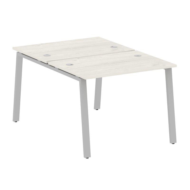 Metal System Рабочая станция на А-образном м/к БА.РАС-СП-2.1 Дуб Наварра/Металл Серый 1000*1475*750