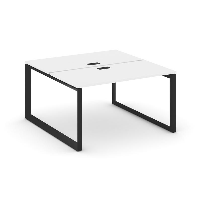 Style Project Рабочая станция двухсторонняя SN-59O.DRS-021 Белый/Металл Черный/Черный Заглушка 980*1