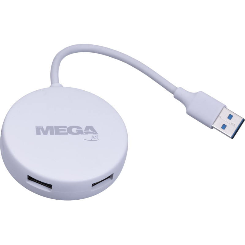Разветвитель USB ProMega Jet HS003 USB3.0x4/белый