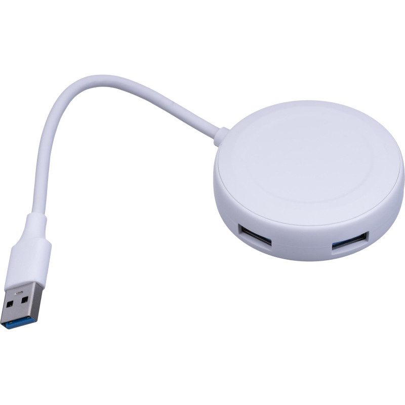 Разветвитель USB ProMega Jet HS003 USB3.0x4/белый
