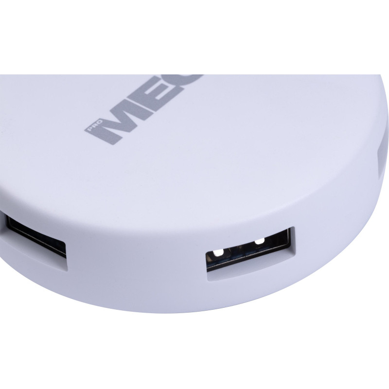 Разветвитель USB ProMega Jet HS003 USB3.0x4/белый