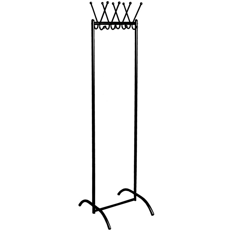 Вешалка KD_0MX гардеробная Attache КР-15 черная