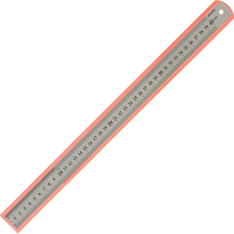 Линейка металлическая 40 см Attache