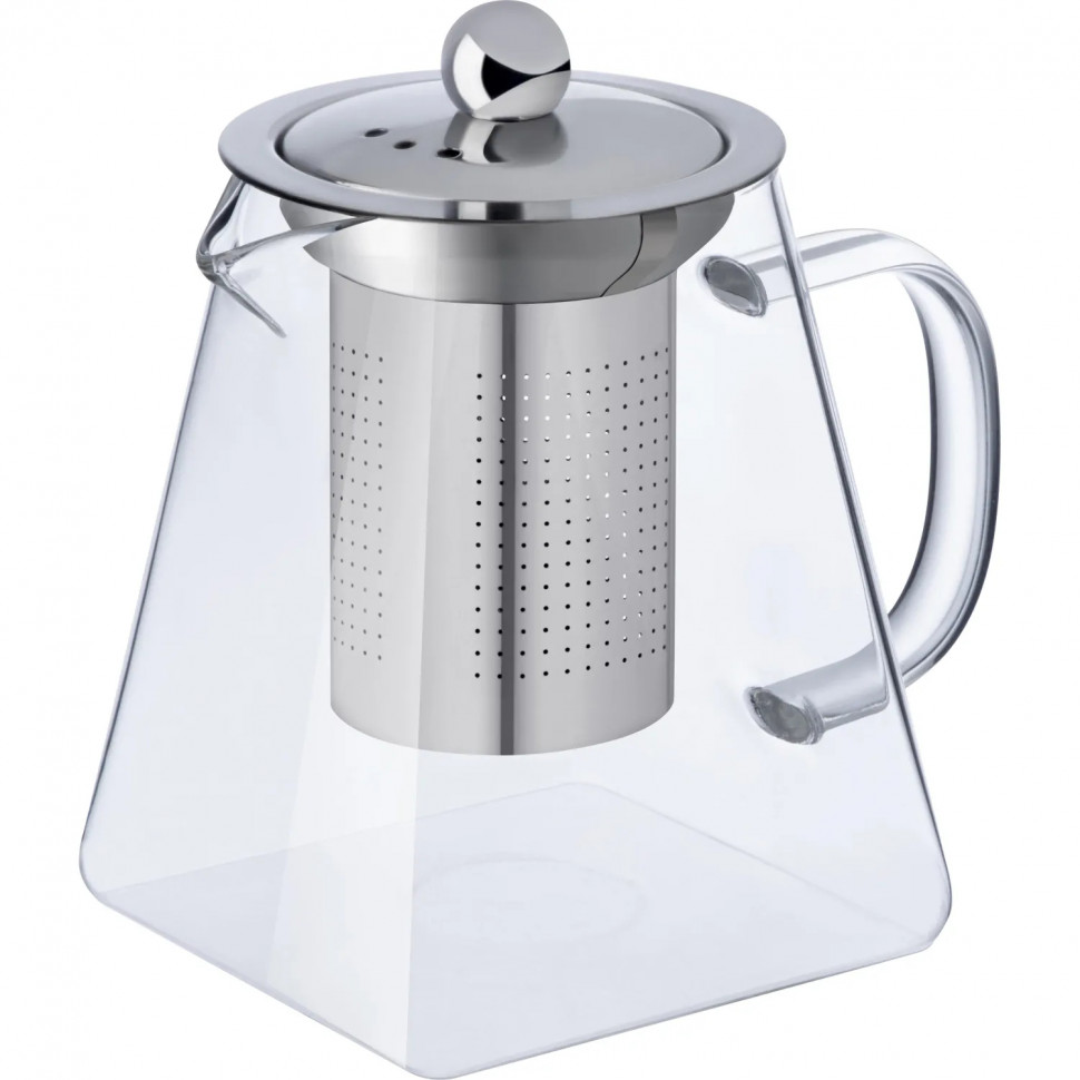 Чайник заварочный AROMA, объем 500 мл, из боросиликатного стекла, 111192
