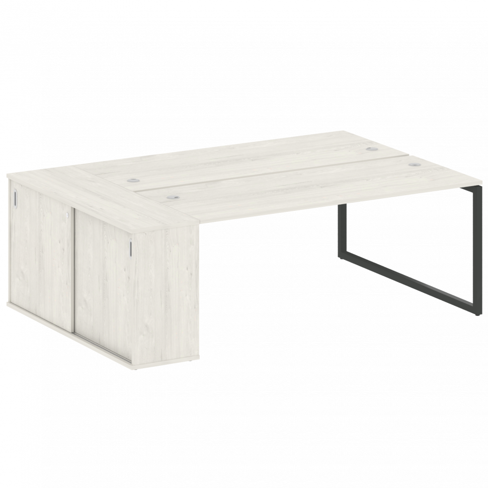 Metal System Quattro Рабочая станция с шкафом-купе на О-образном м/к 40БО.РС-СШК-1.5 Т Дуб Наварра/М Metal System Quattro Рабочая станция с шкафом-купе на О-образном м/к 40БО.РС-СШК-1.5 Т Дуб Наварра/М