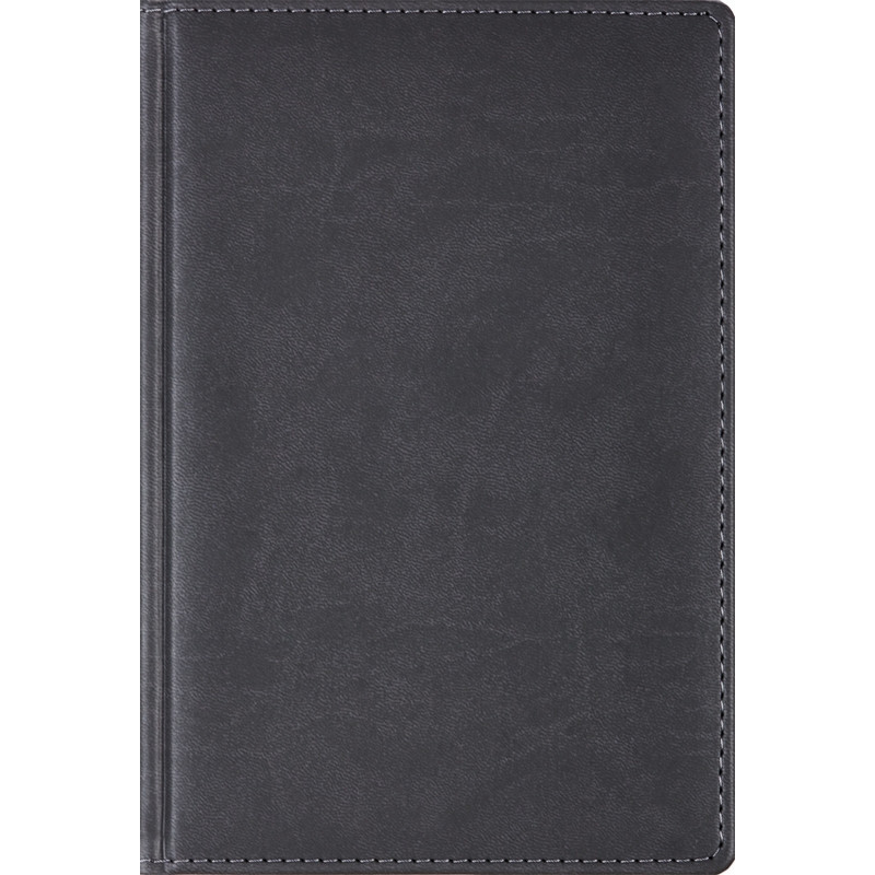 Ежедневник недатированный серый,А5,143х210мм,176л,ATTACHE Сиам