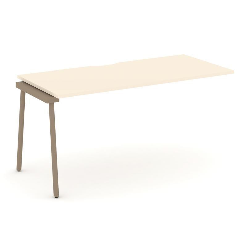 Estetica Наборный элемент рабочей станциии ES.1.NRS-4-VP Сатин/Металл Латте 1580*730*750 Estetica Наборный элемент рабочей станциии ES.1.NRS-4-VP Сатин/Металл Латте 1580*730*750