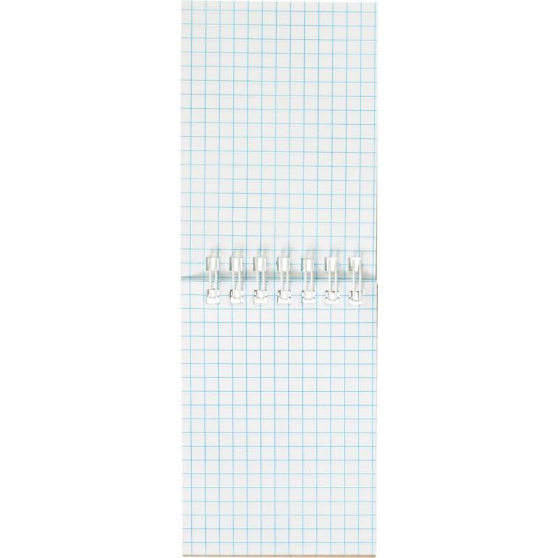 Блокнот на спирали А7 60л. ATTACHE, черный, блок 60г, обложка 215г