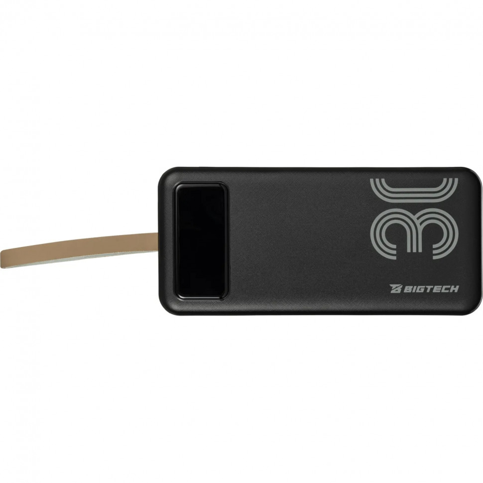 Внешний аккумулятор BigTech (BT-PB-30-BL-9) 30000 mAh черный