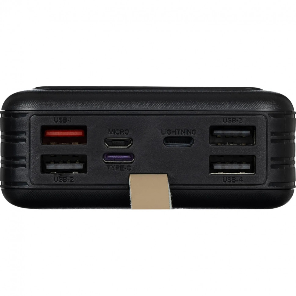 Внешний аккумулятор BigTech (BT-PB-30-BL-9) 30000 mAh черный