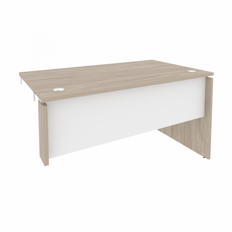 Onix Стол-приставка правый к опорным элементам O.SPR-3.8 (R) Дуб Аттик/Белый Бриллиант 1380*800*750 Onix Стол-приставка правый к опорным элементам O.SPR-3.8 (R) Дуб Аттик/Белый Бриллиант 1380*800*750