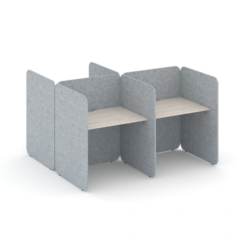 Call center Комплект №17 KC.K-017 Денвер Светлый/Romeo 13 2014*1800*1200