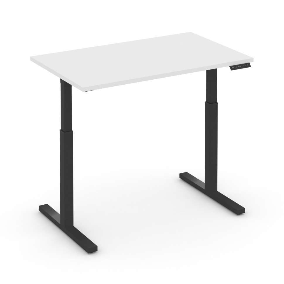 Move up Стол электроподъемный MV.SE-2.7 Белый Бриллиант/Металл Черный 1180*720*720-1190 Move up Стол электроподъемный MV.SE-2.7 Белый Бриллиант/Металл Черный 1180*720*720-1190