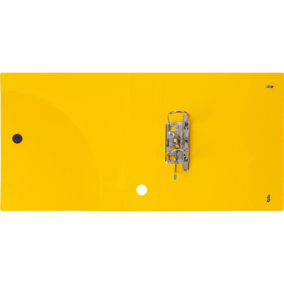 Папка-регистратор А4 80мм Attache на резинке, полифом, желтый