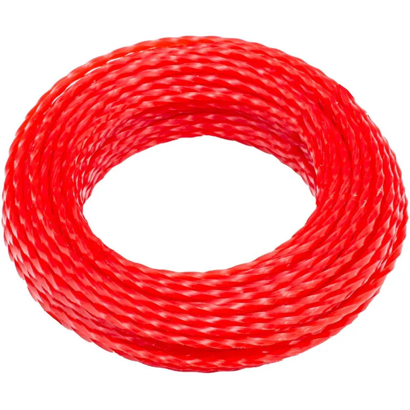 Леска для триммера MTX витой квадрат 2,4 мм х 15 м (96867)