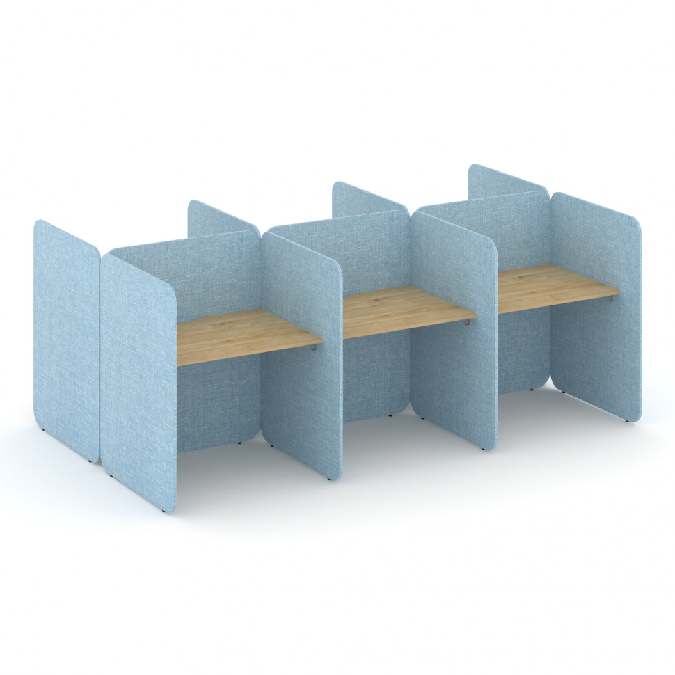 Call center Комплект №6 KC.K-006 Тиквуд Светлый/Romeo 09 2412*1800*1200