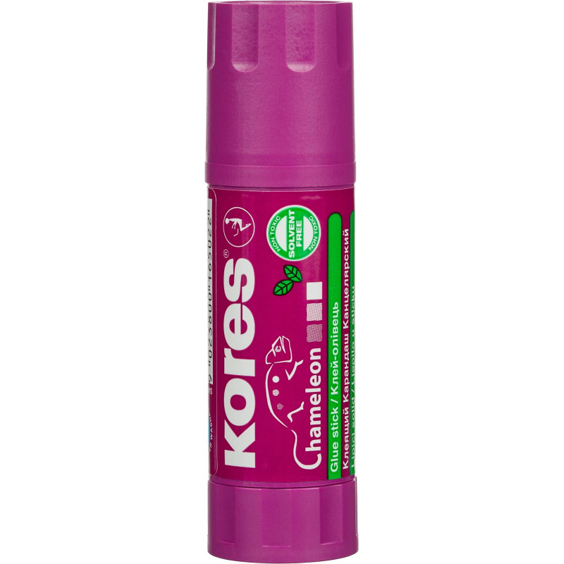 Клей-карандаш  15г KORES Chameleon (исчезающий цвет) '16502