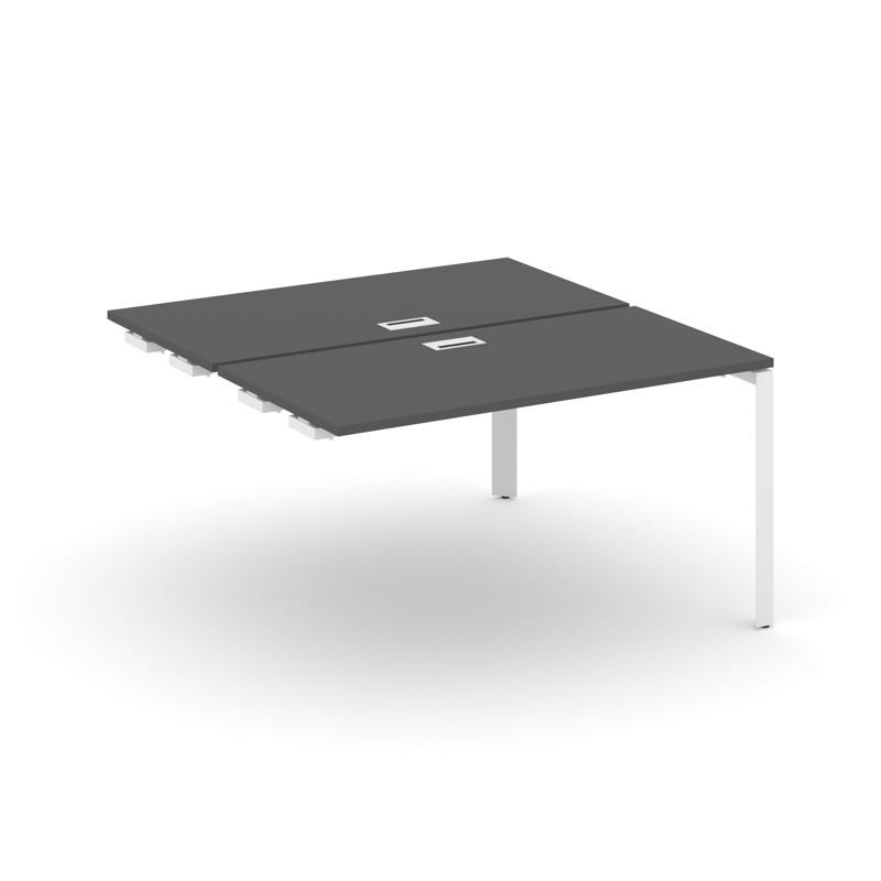 Style Project Стол-приставка к опор. элем. SN-59P.DPRS-001 Антрацит/Металл Белый/Белый Заглушка 980*