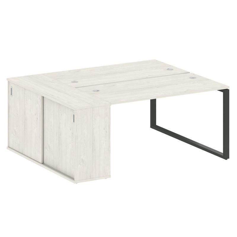 Metal System Рабочая станция с шкафом-купе на О-образном м/к БО.РС-СШК-1.3 Т Дуб Наварра/Металл Антр Metal System Рабочая станция с шкафом-купе на О-образном м/к БО.РС-СШК-1.3 Т Дуб Наварра/Металл Антр