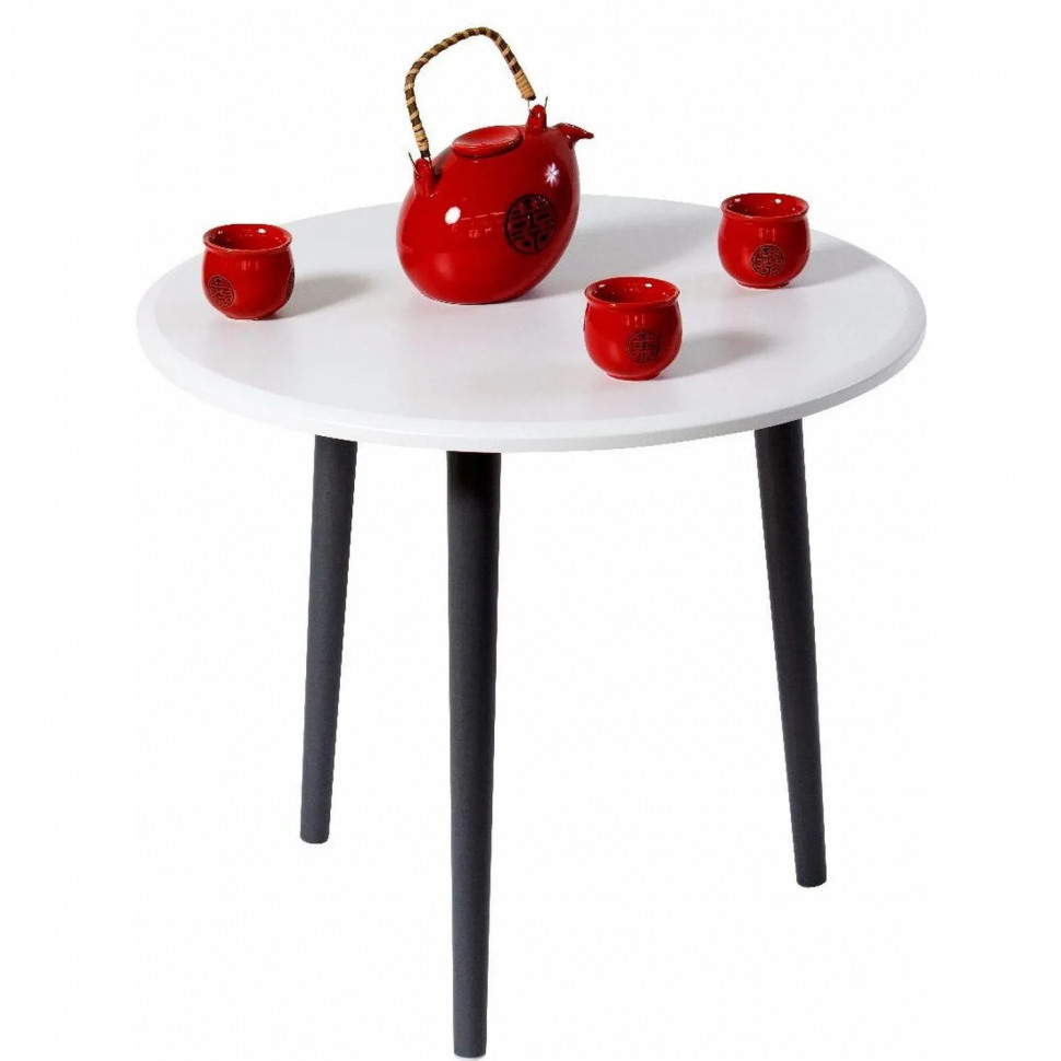 Стол журнальный KF_ Манхэттен белый 619823