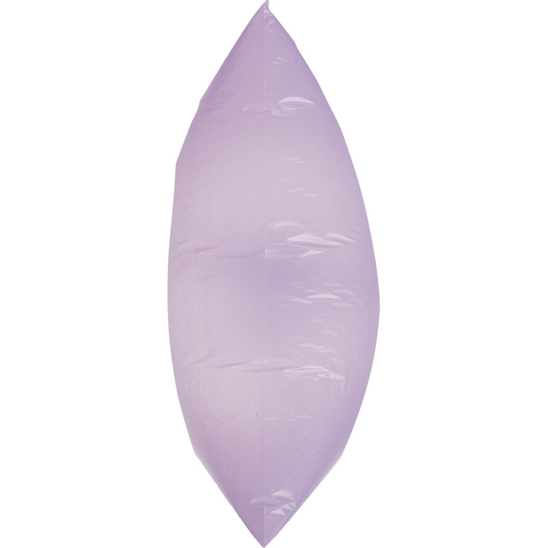 Мешки для мусора ПНД 30л 25мкм 20шт/рул фиолетовый 50x60см с завязками