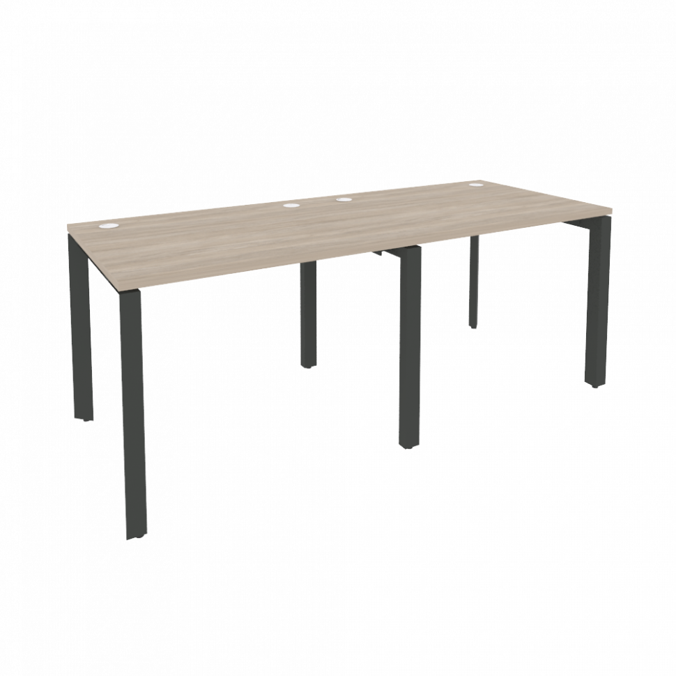 Onix Рабочая станция на П-образном м/к O.MP-RS-2.1.8 Дуб Аттик/Металл Антрацит 1960*800*750 Onix Рабочая станция на П-образном м/к O.MP-RS-2.1.8 Дуб Аттик/Металл Антрацит 1960*800*750