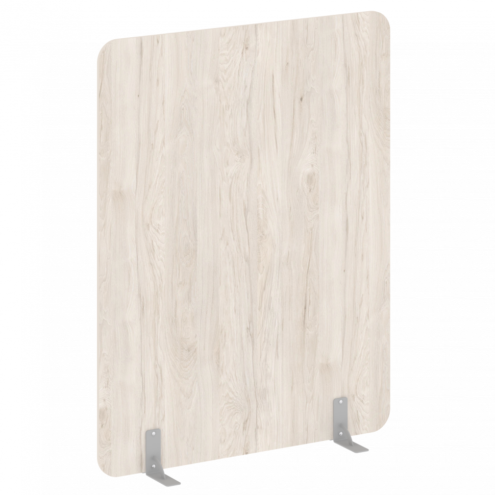 R-line Перегородки на металлических опорах на фетровых подпятниках DP.F-140-180 Денвер Светлый/Метал