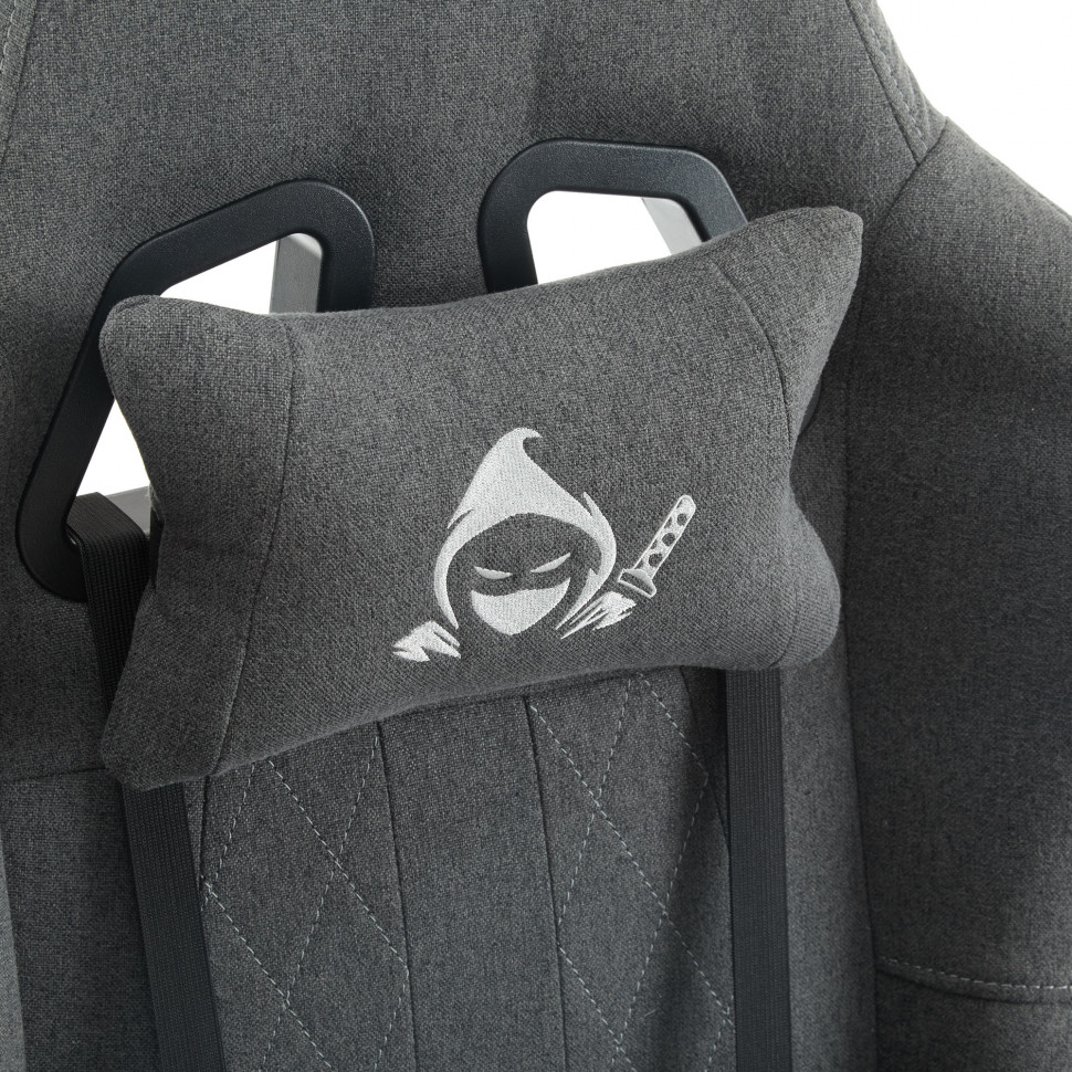 Геймерское кресло Everprof Ghost (Гоуст) Ткань Серый