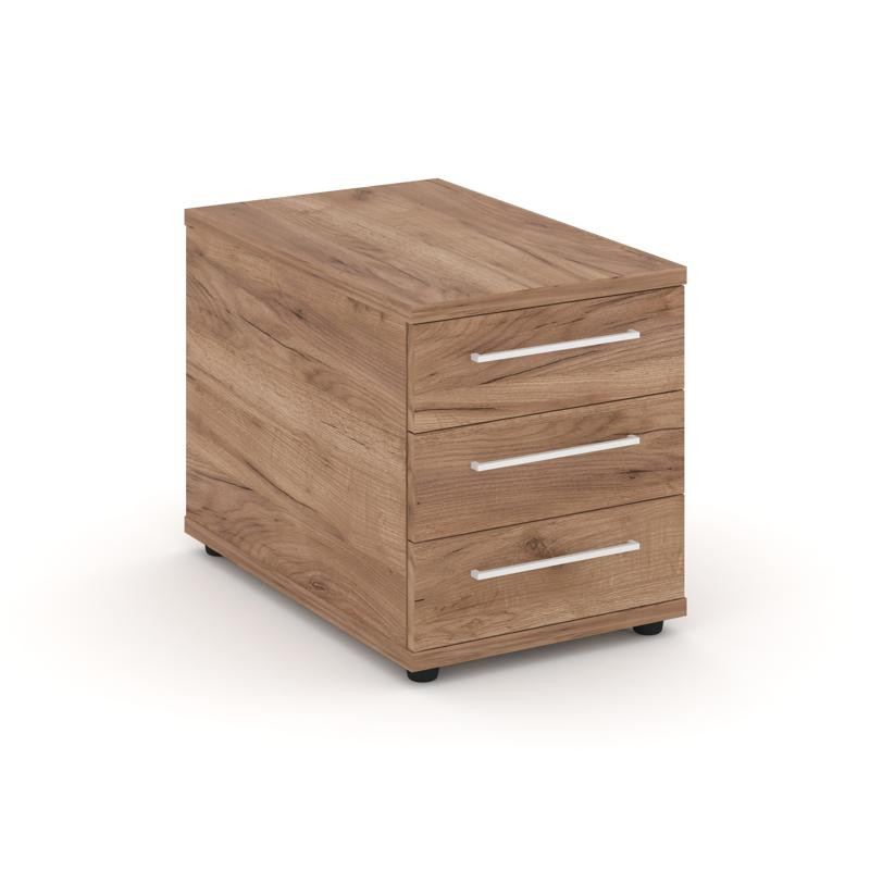 Rift Тумба опорная/приставная RF.TOP-002 Дуб Табак/Белый Ручки 700*450*523