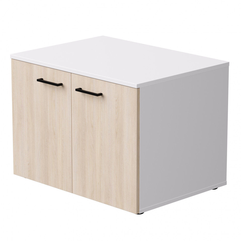 Тумба для оргтехники Everprof EVO (ЭВО) 800х604x588 Белый/Дуб Соната