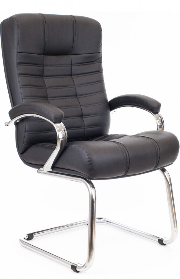 Кресло Everprof Atlant (Атлант) CF Экокожа Черный