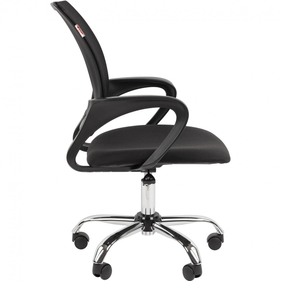 Кресло ТП 304 LT сетка/ткань,черный,хром