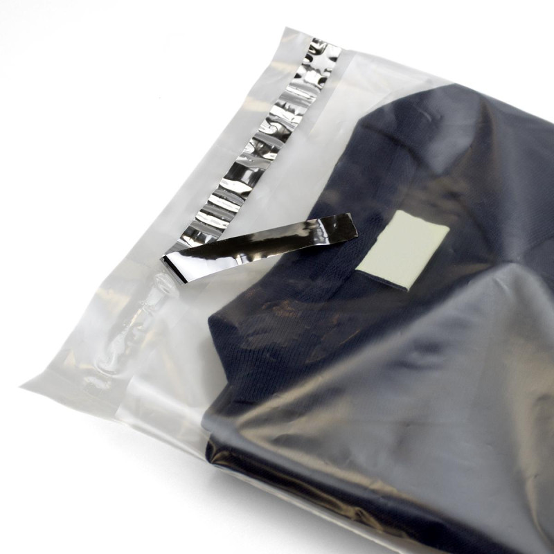 Курьер-пакет прозрачный,без печ.без карман.,240х320+50 мм,50 мкм(100шт/уп)