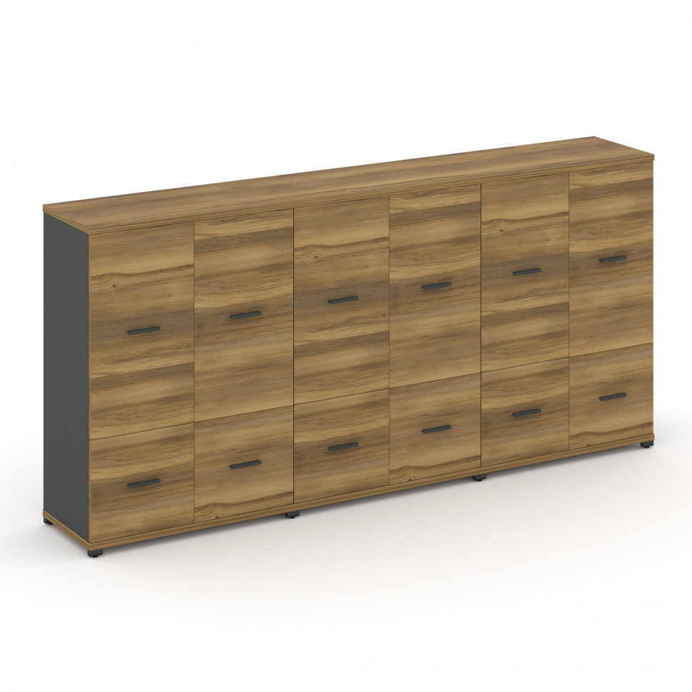 Concept Шкаф 3 широкие секции, 3 ниши CN.STS-332 A Сандал Янтарный/Антрацит/Металл Антрацит 2500*420 Concept Шкаф 3 широкие секции, 3 ниши CN.STS-332 A Сандал Янтарный/Антрацит/Металл Антрацит 2500*420