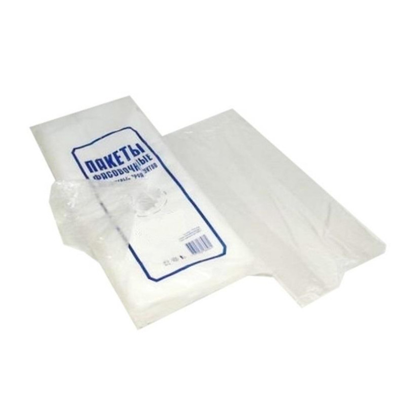 Пакет фасовочный ПНД 24х37 см, 12 мкм, 1000 шт/уп, прозрачный