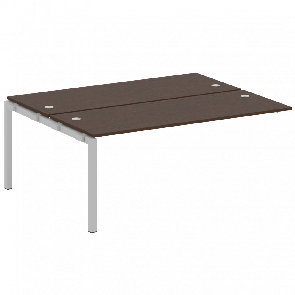 Metal System Quattro Проходной элемент рабочей станции на П-образном м/к 50БП.ПРС-СП-2.5 Венге Цаво/ Metal System Quattro Проходной элемент рабочей станции на П-образном м/к 50БП.ПРС-СП-2.5 Венге Цаво/