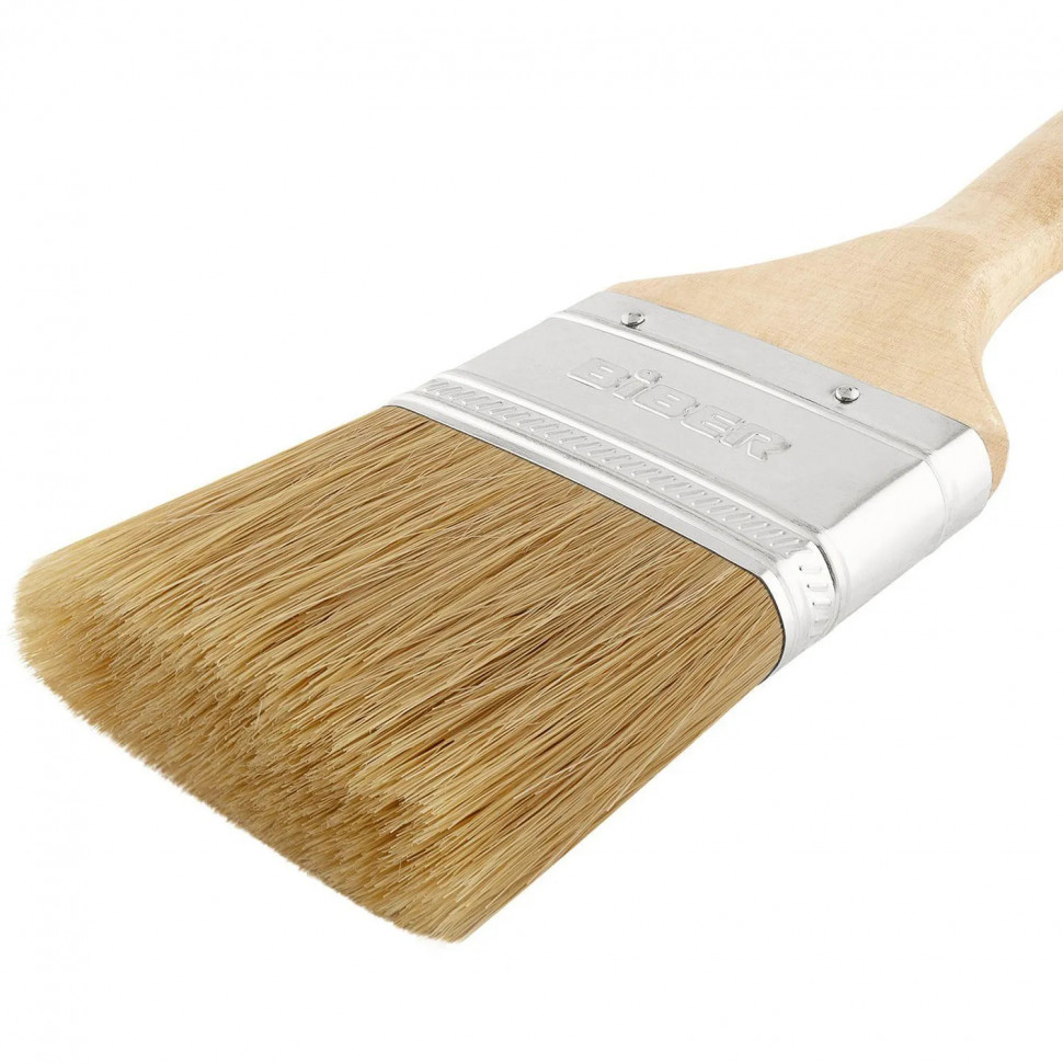 Кисть флейцевая БИБЕР 31153 Профи натуральная щетина, 50 мм СПб