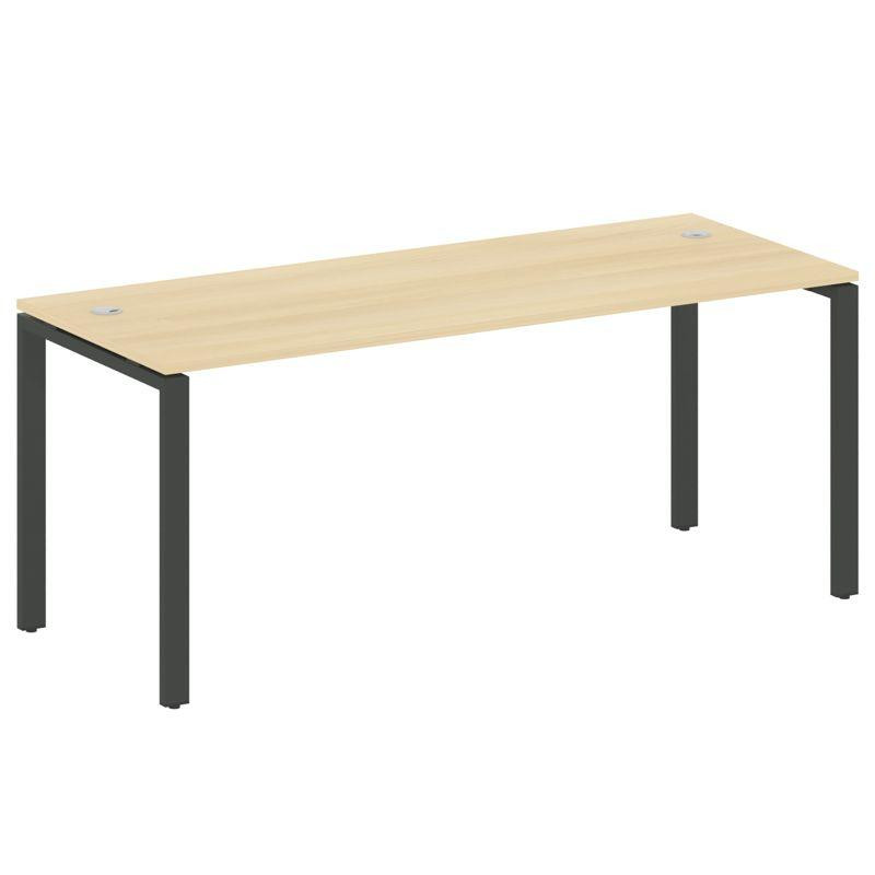 Metal System Стол письменный на П-образном м/к БП.СП-5 Акация Лорка/Металл Антрацит 1800*720*750 Metal System Стол письменный на П-образном м/к БП.СП-5 Акация Лорка/Металл Антрацит 1800*720*750