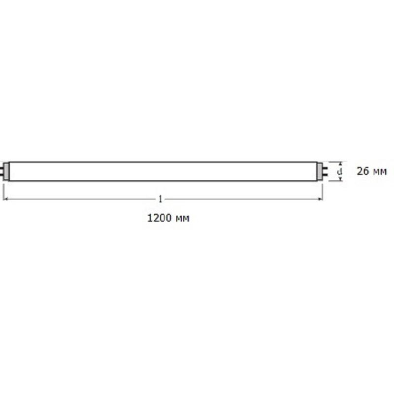 Лампа люминесцентная Osram люминесц. L 36W/640 G13 4000К хол.бел. 25шт/уп
