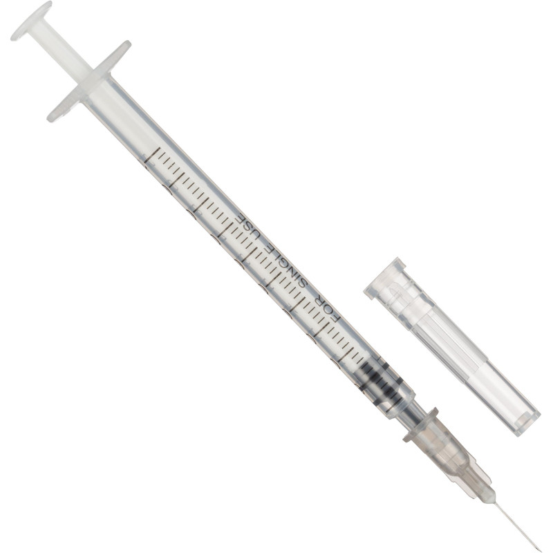 Шприц туберкулиновый 1мл LS 27G(0,4x13) над. 100шт/уп HD