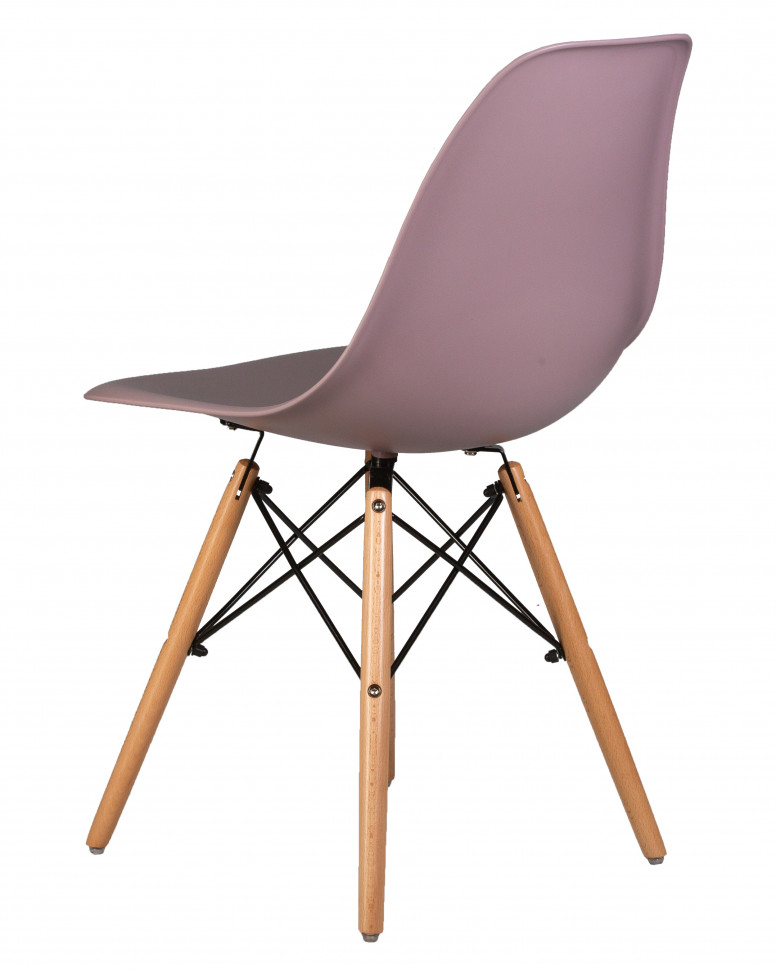 Набор 4 шт Стул обеденный DOBRIN DSW, ножки светлый бук, цвет сиреневый (P-04)