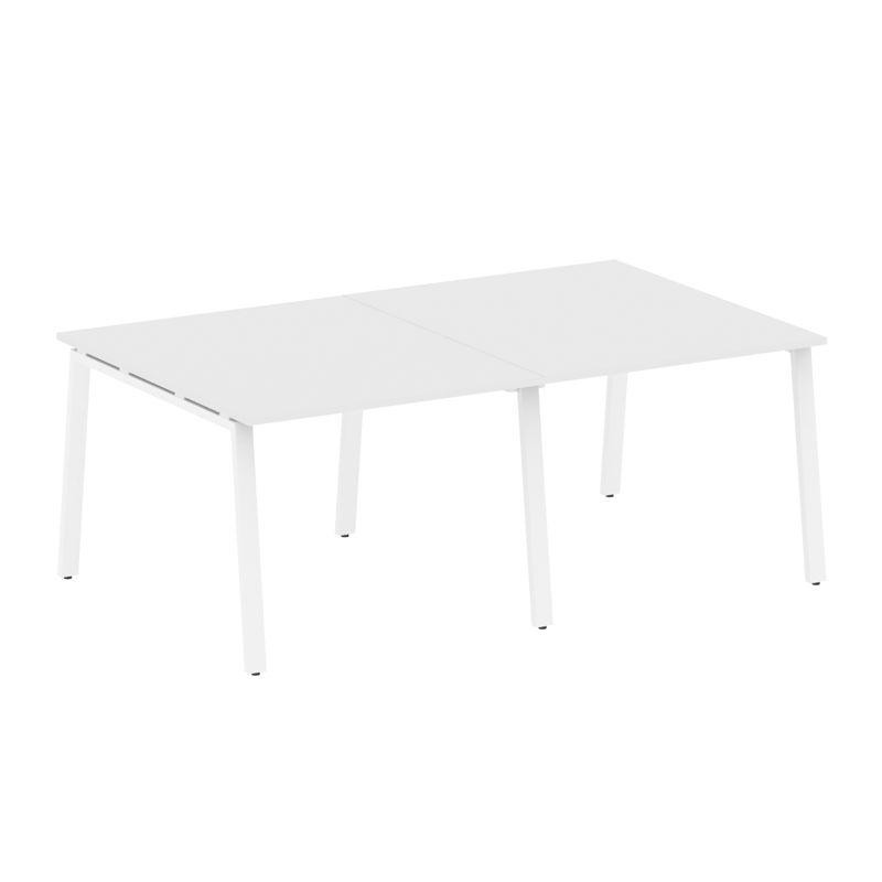 Metal System Переговорный стол (2 столешницы) на А-образном м/к БА.ПРГ-2.1 Белый/Металл Белый 2000*1 Metal System Переговорный стол (2 столешницы) на А-образном м/к БА.ПРГ-2.1 Белый/Металл Белый 2000*1