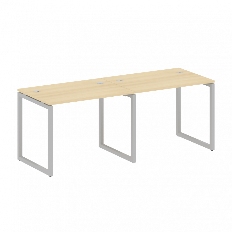 Metal System Quattro Рабочая станция на 2 места на О-образном м/к 40БО.СМ-2.1 Акация Лорка/Металл Се Metal System Quattro Рабочая станция на 2 места на О-образном м/к 40БО.СМ-2.1 Акация Лорка/Металл Се