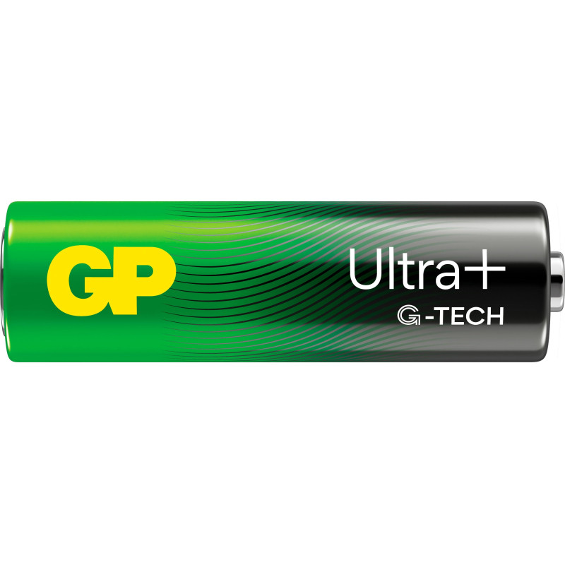 Батарейка GP Ultra+ Alkaline LR6 (АА), 4шт/уп (15AUPA21-2CRSB4)