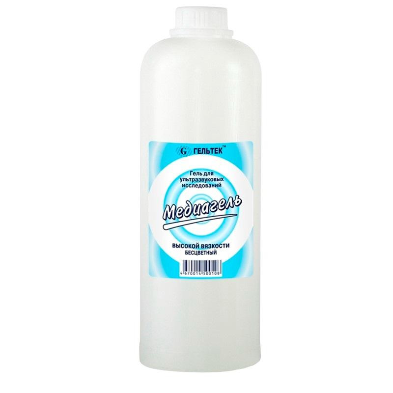 Гель для УЗИ МЕДИАГЕЛЬ 1кг/бут. высокой вязкости (б/цв.)