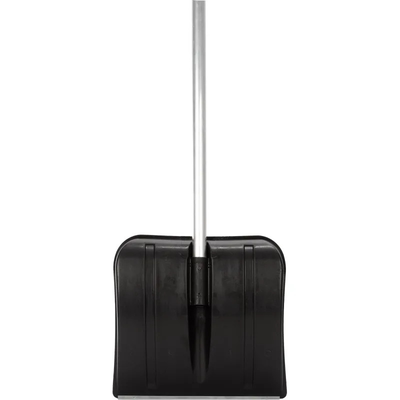 Лопата д/уборки снега с прямым алюминиевым черенком ковш 40х37см