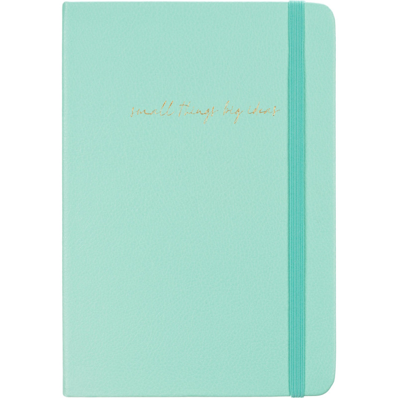 Ежедневник недатированный мятный, А5, 140x200мм, 136 л. ATTACHE