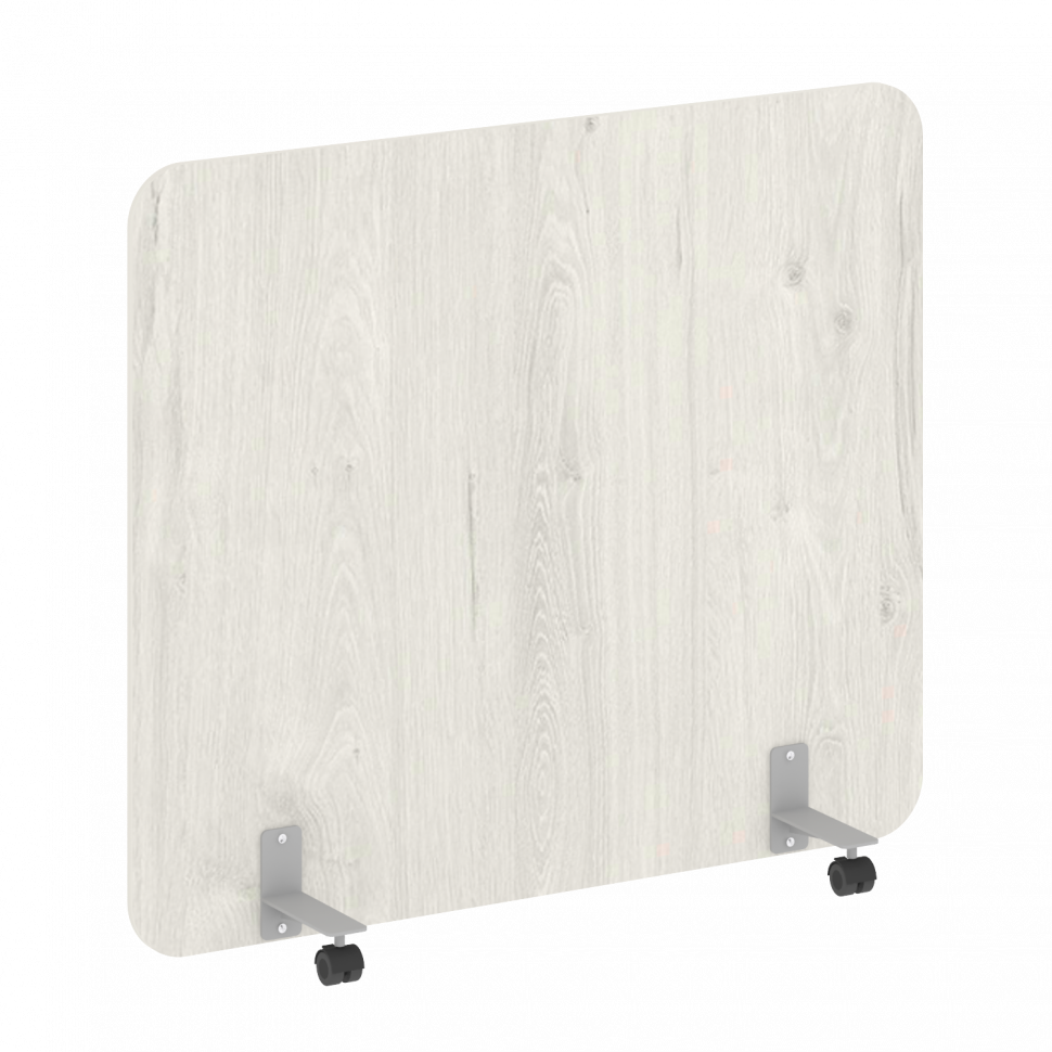 R-line Перегородка на металлических опорах, на роликах DP.R-140-120 Дуб Наварра/Металл Серый 1400*18