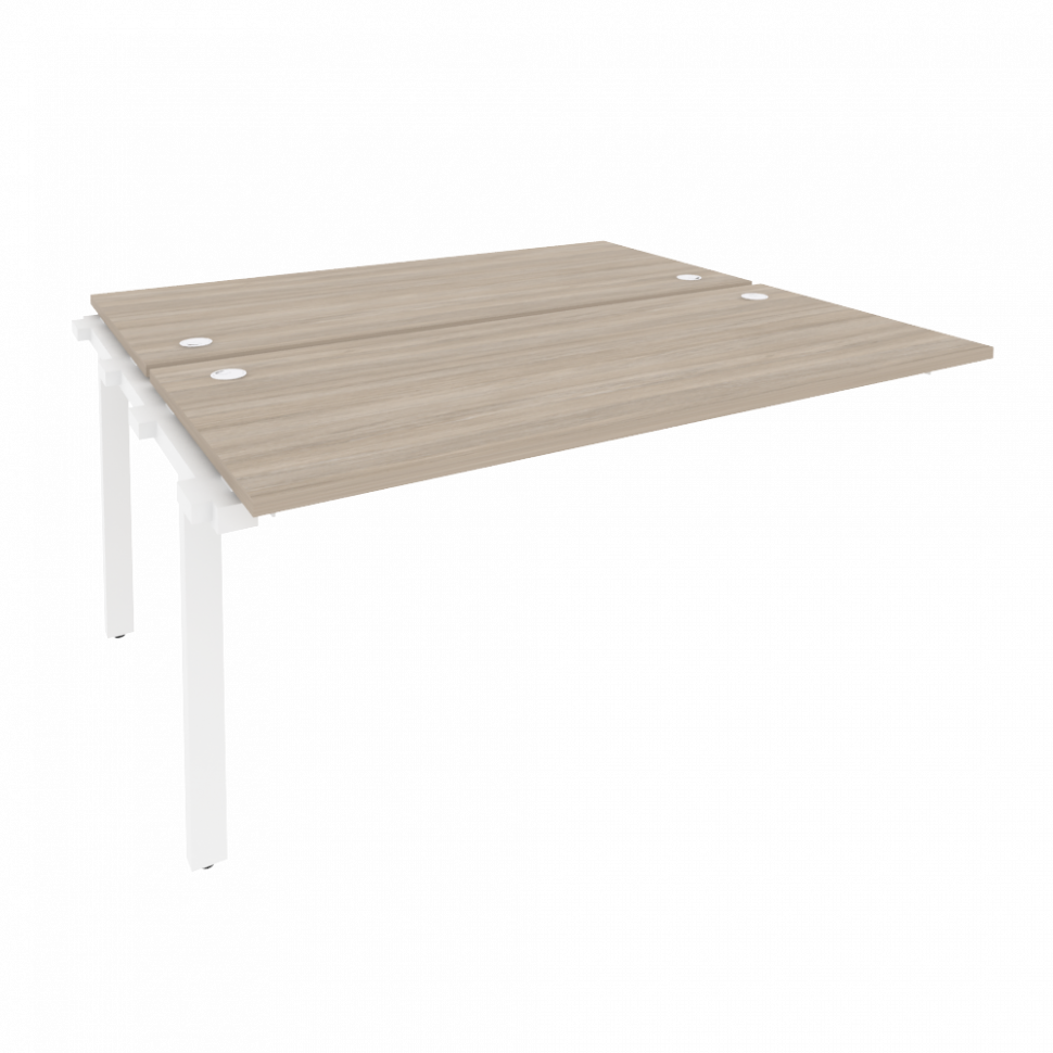 Onix Наборный элемент рабочей станции на м/к O.M-2.NRS-4.7 Дуб Аттик/Металл Белый 1580*1475*750 Onix Наборный элемент рабочей станции на м/к O.M-2.NRS-4.7 Дуб Аттик/Металл Белый 1580*1475*750