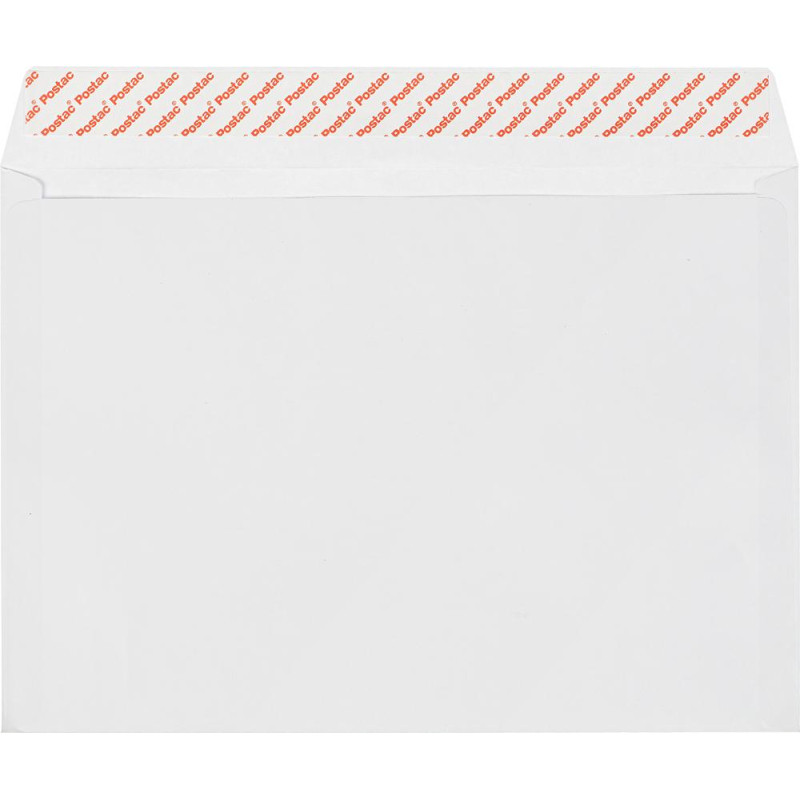 Конверт белый С4 стрип 229х324 100г Фин 500шт/ уп